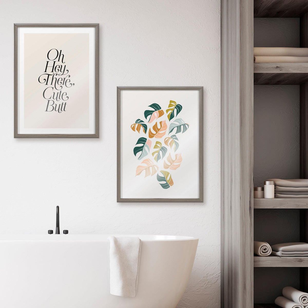 Blake Tropical Leaves 02 Framed Printed Glass by Alicia Schultz