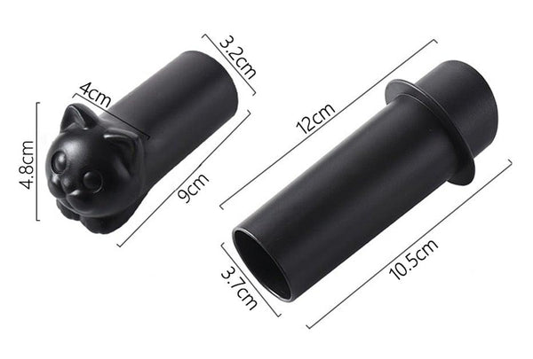 Toilet Paper Holder Cat Kitchen Roll Holder Adhesive Wall Towel Rack Creative Bathroom Tissue Hanger Paper Towel Holder Toliet Paper Holder