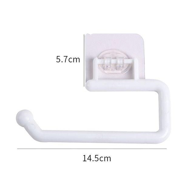 Toilet Wall Mount Toilet Paper Holder Stainless Steel Bathroom Kitchen Roll Paper Accessory Tissue Towel Accessories  Holders Modern Paper Roll Holder Wall Mount Tissue Roll Rack