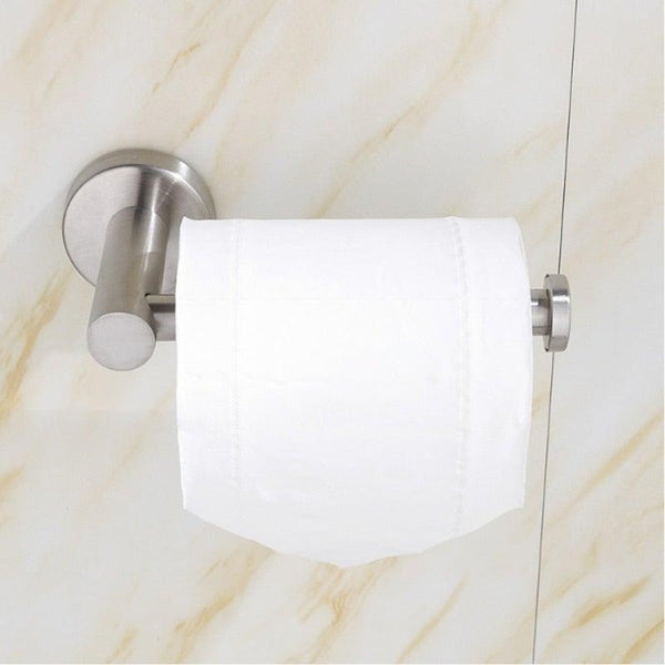 Toilet Wall Mount Toilet Paper Holder Stainless Steel Bathroom Kitchen Roll Paper Accessory Tissue Towel Accessories Holders  Tissue Roll Holders Dispenser And Hangers Wall Mounted For Bathroom  Kitchen Stainless Steel