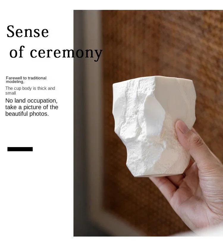 Toothbrush Cup - Nordic Ceramic Stone