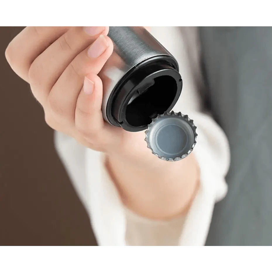 Automatic Beer Bottle Opener Magnet Beer Opener Stainless Steel Push Down Opener Wine Beer Soda Cap Opener Kitchen Accessories