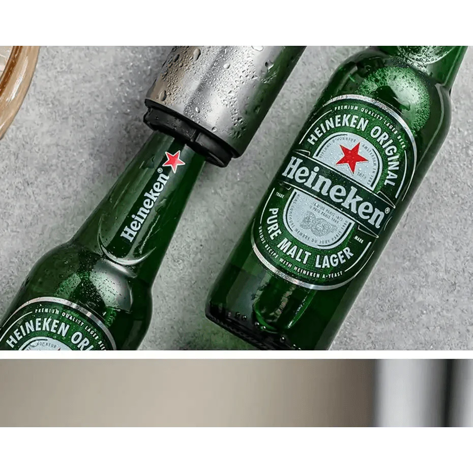 Automatic Beer Bottle Opener Magnet Beer Opener Stainless Steel Push Down Opener Wine Beer Soda Cap Opener Kitchen Accessories