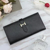 Genuine Leather Wallets, Coin Purses For Female Vintage Style Solid Colors Thin Clutch Phone Bag Wallet for Women and Girls