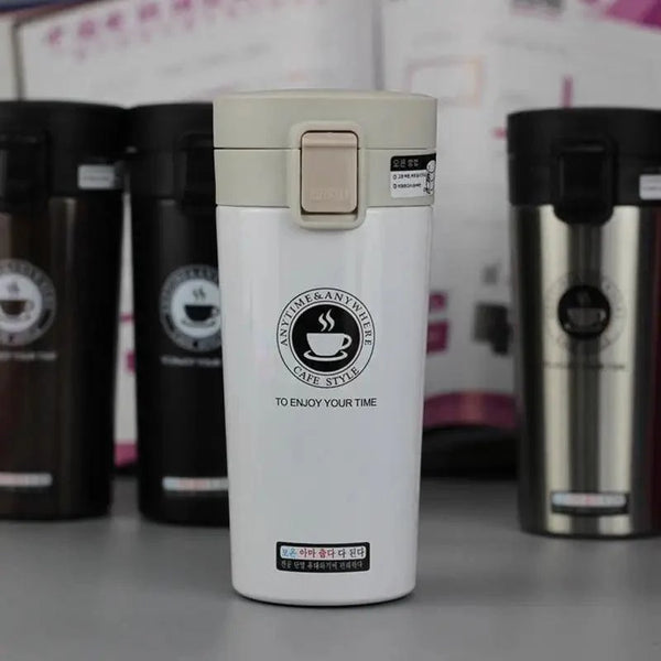 Travel Coffee Mug Stainless Steel Thermos Tumbler Cups Vacuum Flask Thermo Water Bottle Tea Mug Thermocup