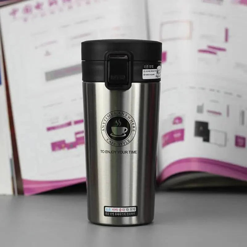 Travel Coffee Mug Stainless Steel Thermos Tumbler Cups Vacuum Flask Thermo Water Bottle Tea Mug Thermocup