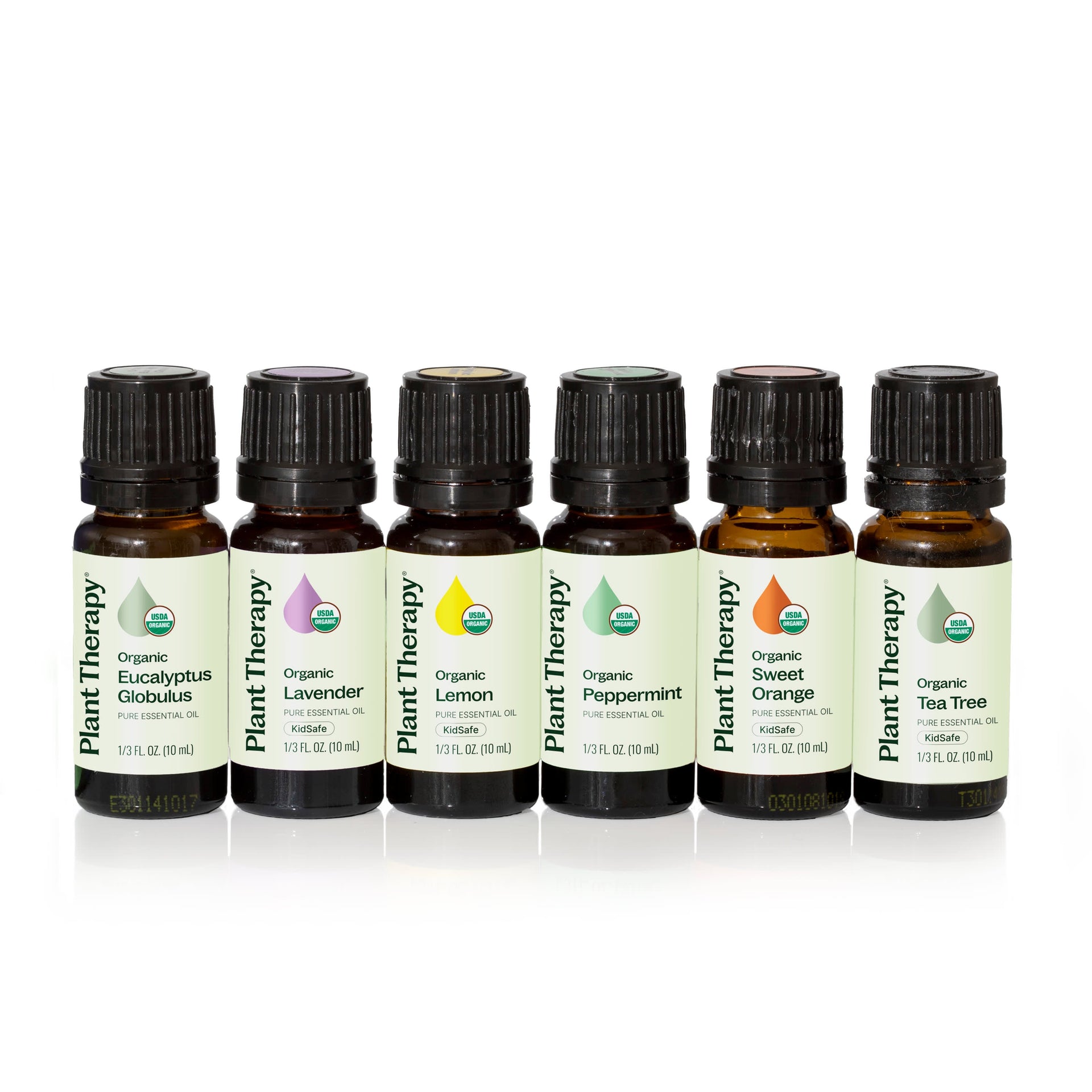 Top 6 Organic Singles Essential Oil Set