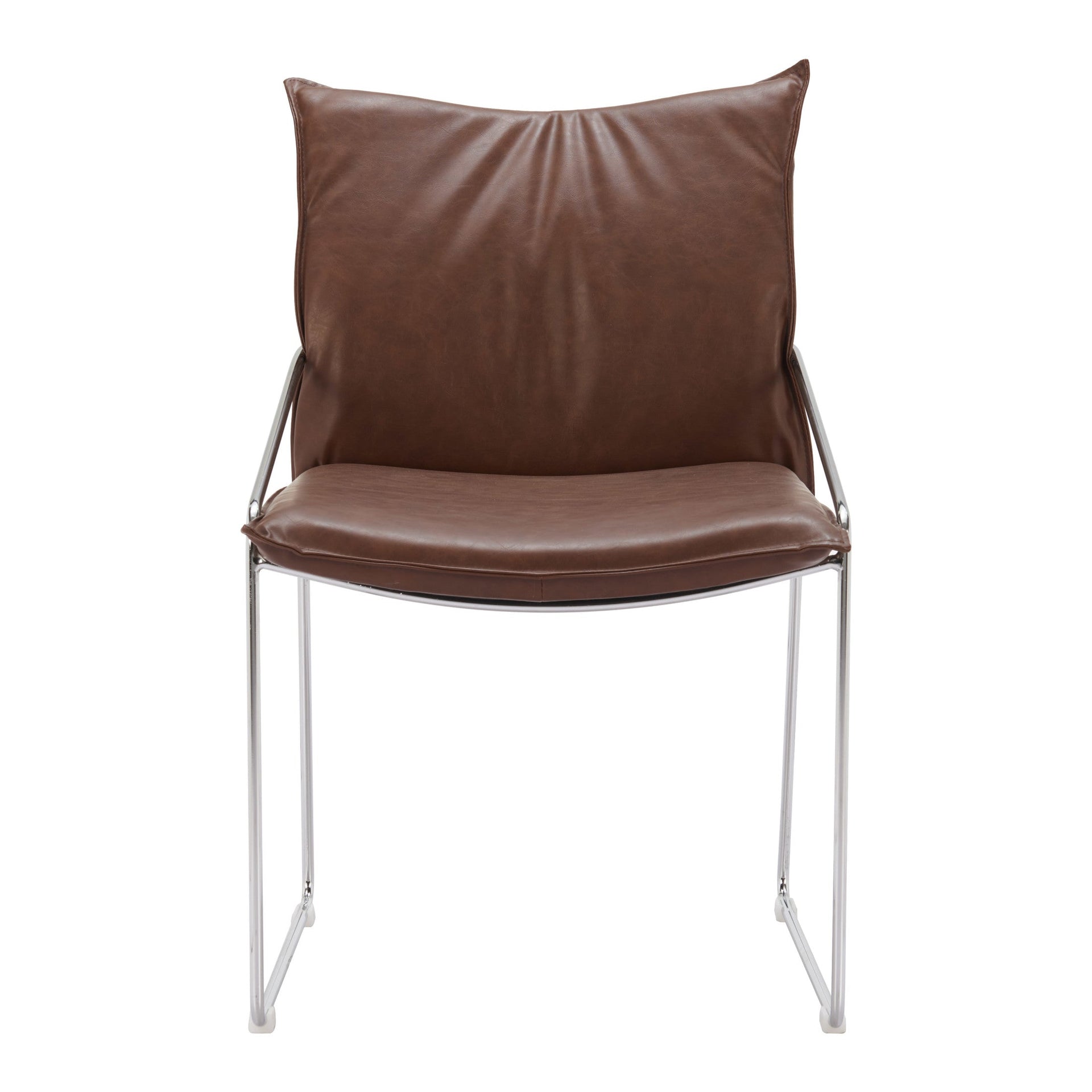 Pola Dining Chair (Set of 2) Brown