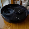 Black Marble Artistic Vessel Sink - Polished 17.5 x 6 Inches - 3-4 Weeks / (D)17.5" (H)6" / Polished