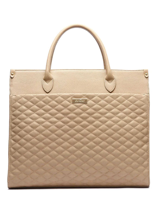 Monaco Tote Bag | Latte Brown