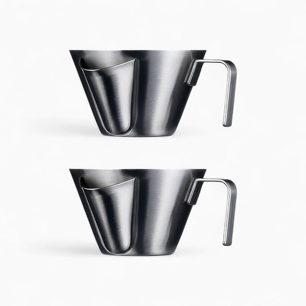 Crema-Removed Espresso Shot Cup