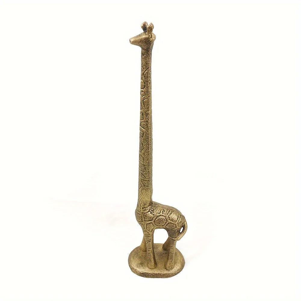 Towel Holder - Hand Cast Iron Antique
