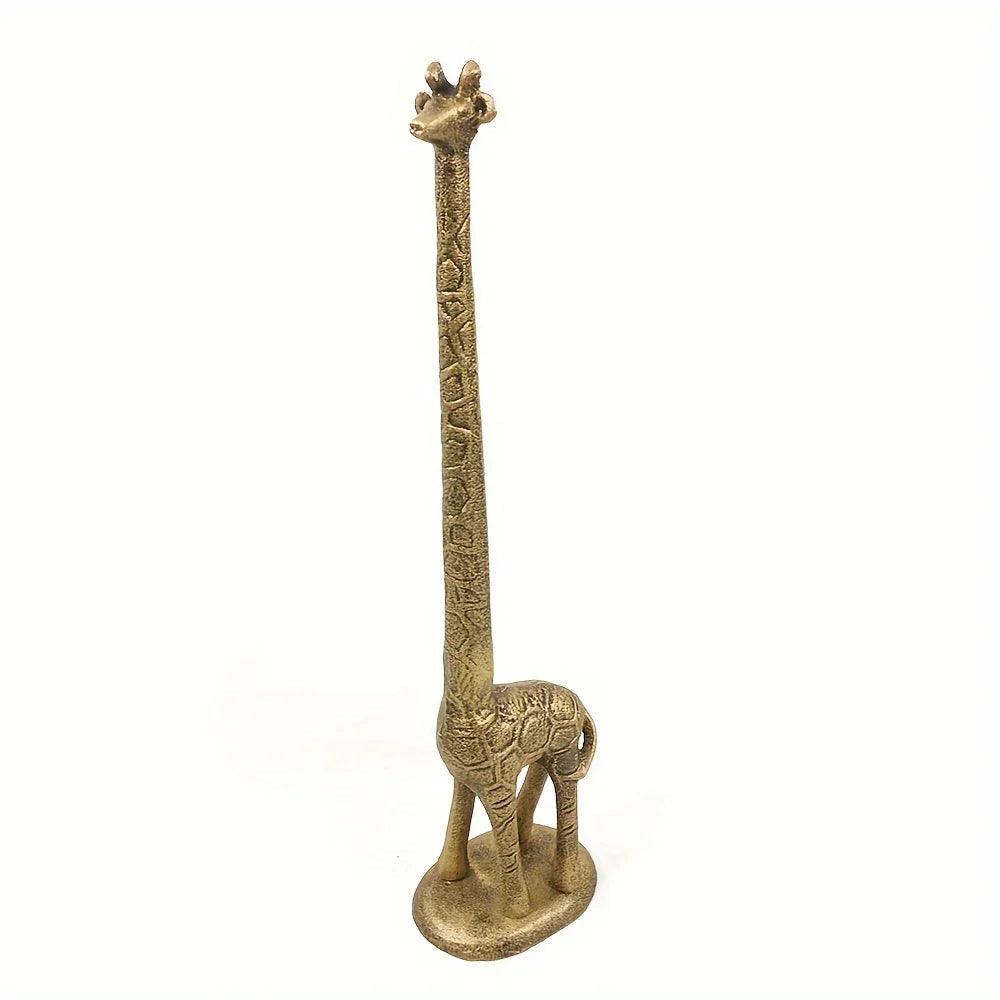Towel Holder - Hand Cast Iron Antique
