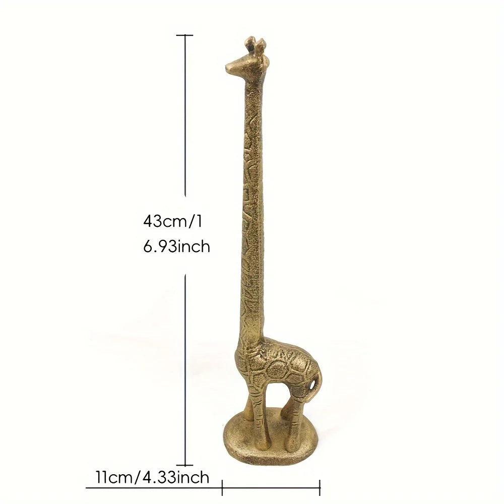 Towel Holder - Hand Cast Iron Antique