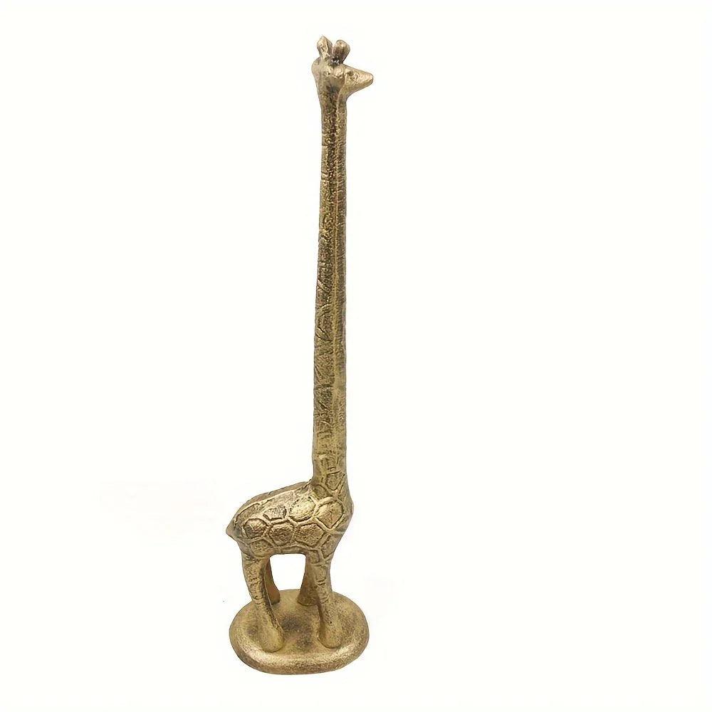 Towel Holder - Hand Cast Iron Antique
