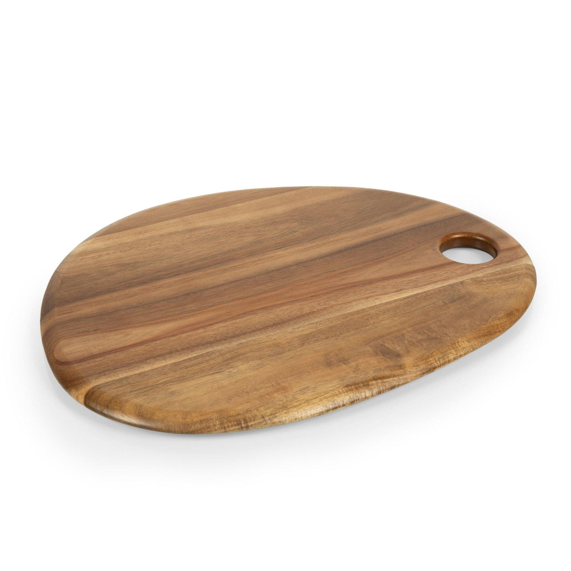 Pebble Shaped Acacia Serving Board 18