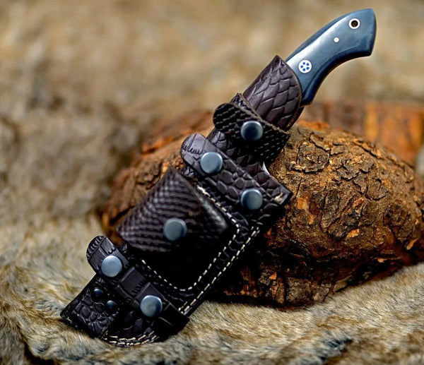 TrailMaster Tracker Knife with Brass & Bone Handle - Gifts for You 'n Me