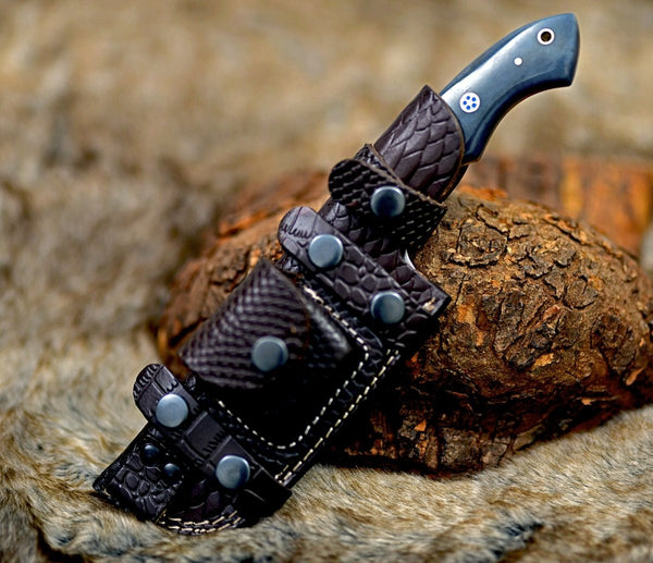 TrailMaster Tracker Knife with Brass & Bone Handle