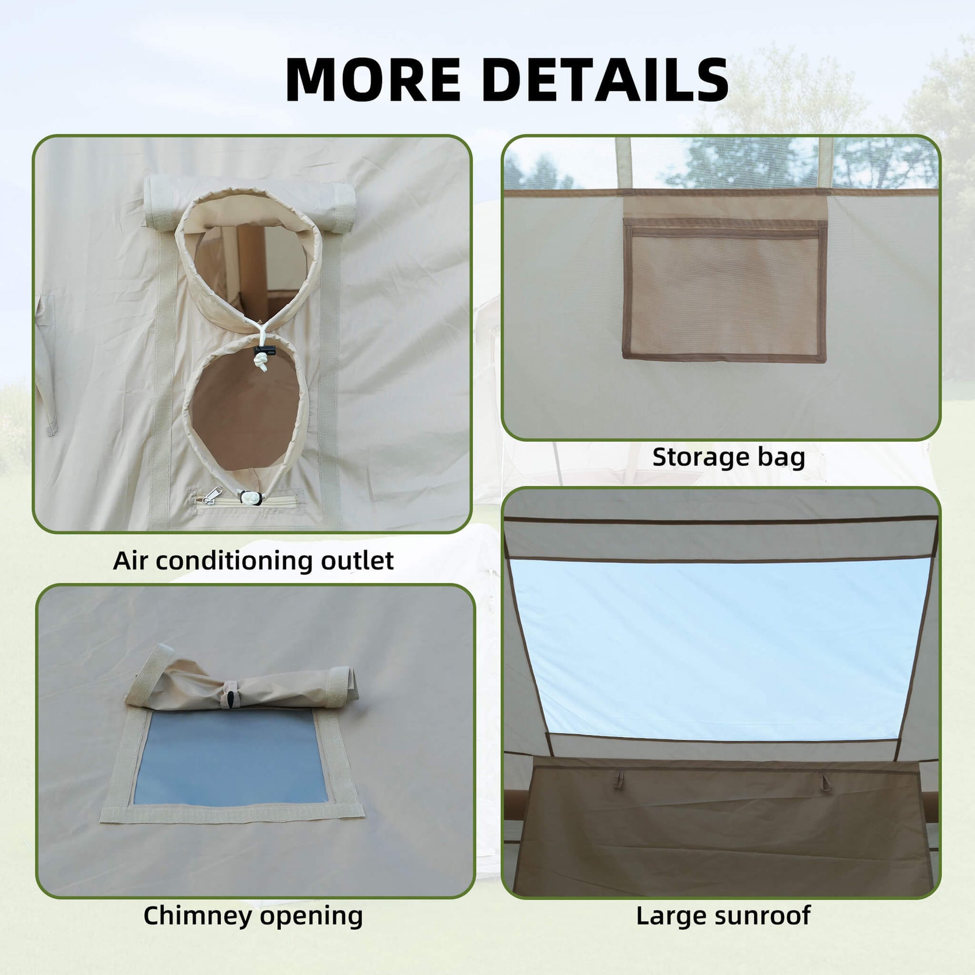 4-Season Outdoor Inflatable Blow Up Camping Tent With Air Pump [4-6 People] (SAK46821)