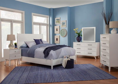 Tranquility Bed, Classic White