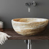 Traonyx Travertine Onyx Natural Stone Vessel Sink (D)16