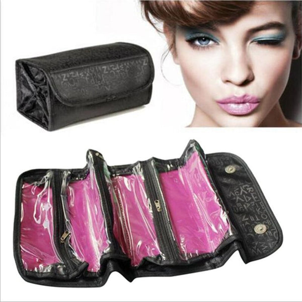Travel storage bag cosmetic bag Roll-N-Go Cosmetic Bag organizer large capacity multi-function storage bag