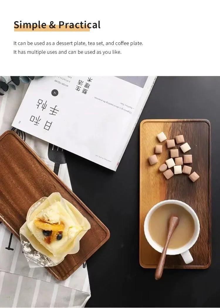 Tray - Wooden Rectangular