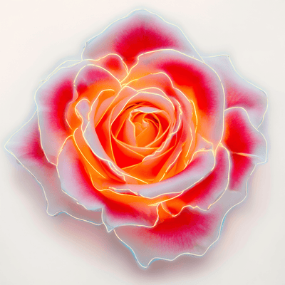 Neon Rose