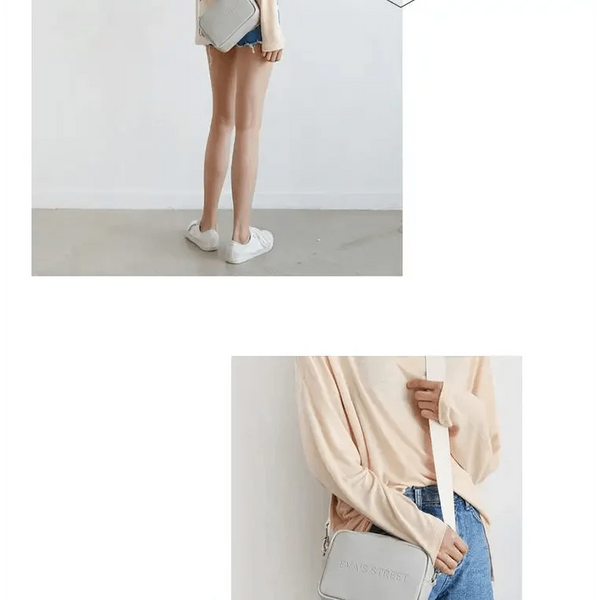 Trendy Designer Leather bag For Ladies And Shoulder Messenger Bags Simple Fashionable Letter Flap Females Crossbody Bag