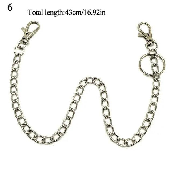 Trendy Heart Shaped Design Body Long Chain Ladies Belts Modern Metal Waist Chain Love Belts For Women
