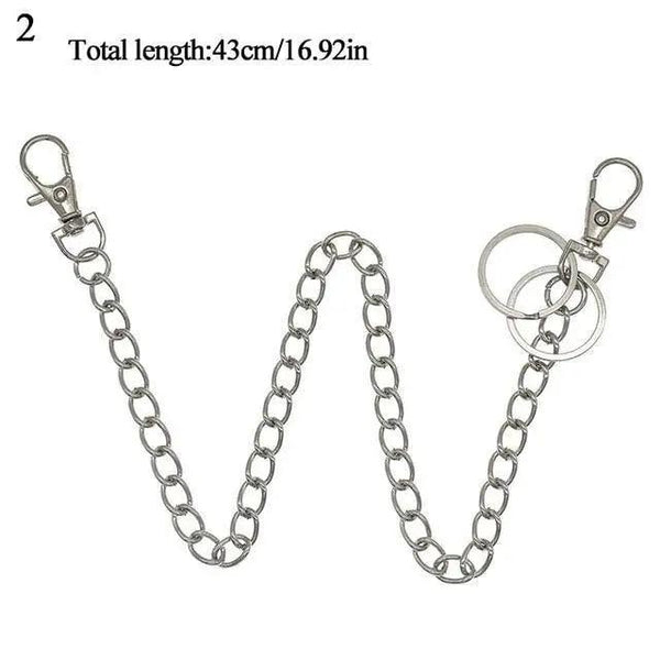Trendy Heart Shaped Design Body Long Chain Ladies Belts Modern Metal Waist Chain Love Belts For Women