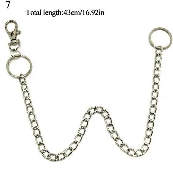 Trendy Heart Shaped Design Body Long Chain Ladies Belts Modern Metal Waist Chain Love Belts For Women