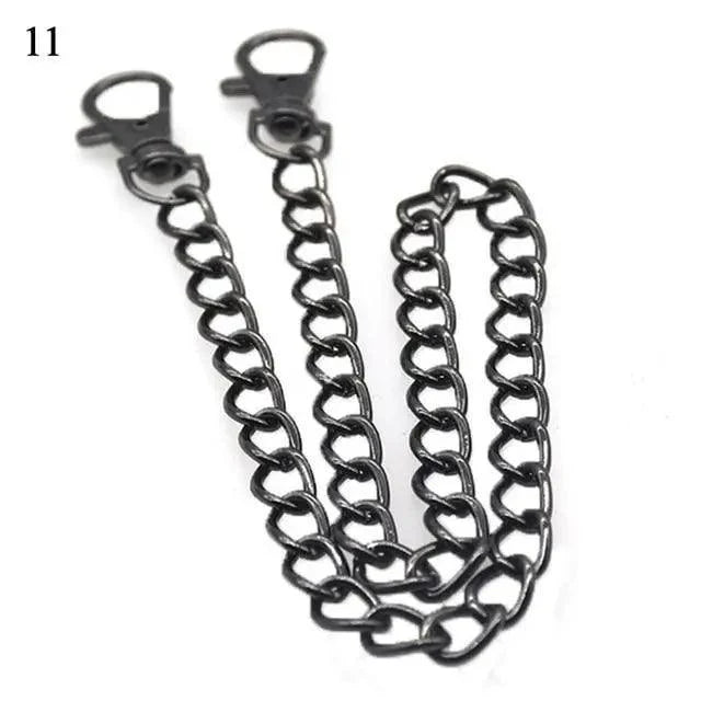 Trendy Heart Shaped Design Body Long Chain Ladies Belts Modern Metal Waist Chain Love Belts For Women