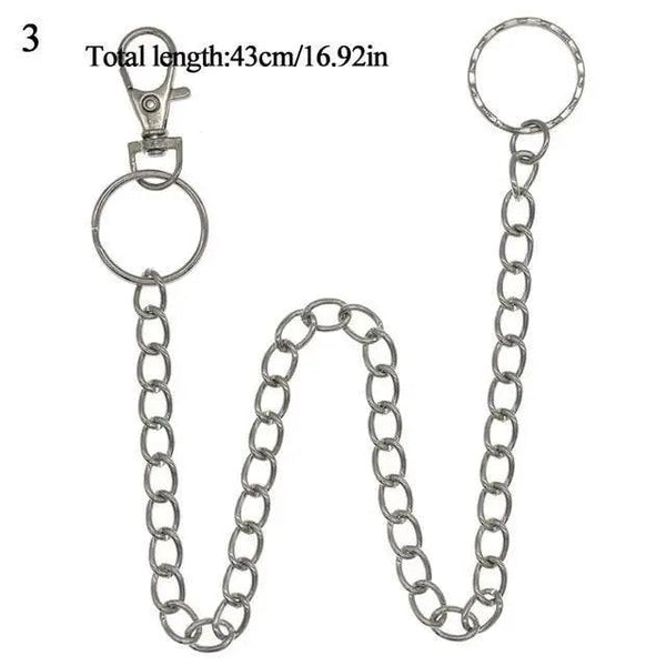 Trendy Heart Shaped Design Body Long Chain Ladies Belts Modern Metal Waist Chain Love Belts For Women