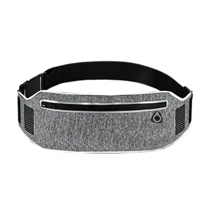 Trendy Slim Running Belt Fanny Pack Fitness Workout Exercise Waist Bag Jogging Belt Bag Gym Fitness Bag Ultra Light Runners Belt Travel Money Belt For Men Women