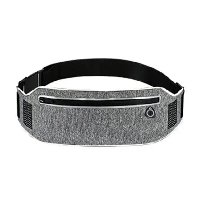 Trendy Slim Running Belt Fanny Pack Fitness Workout Exercise Waist Bag Jogging Belt Bag Gym Fitness Bag Ultra Light Runners Belt Travel Money Belt For Men Women