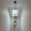 Triple Cluster Pendant Light Barrel Cages