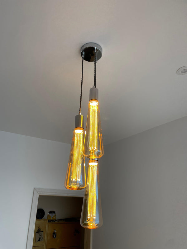 Triple Kinna Cluster Pendant Light