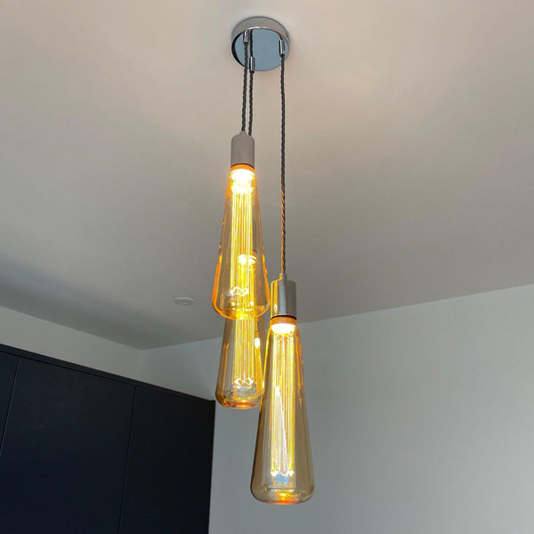 Triple Kinna Cluster Pendant Light