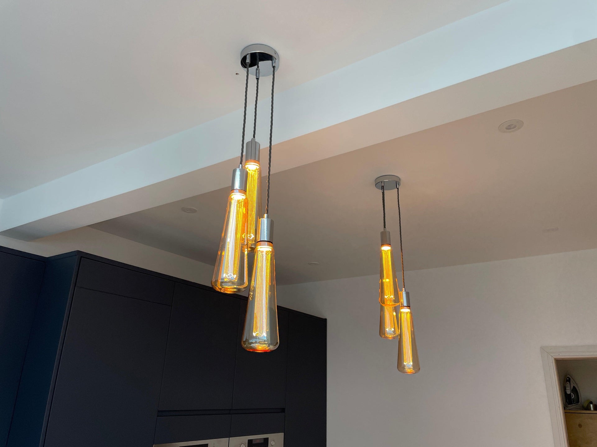 Triple Kinna Cluster Pendant Light