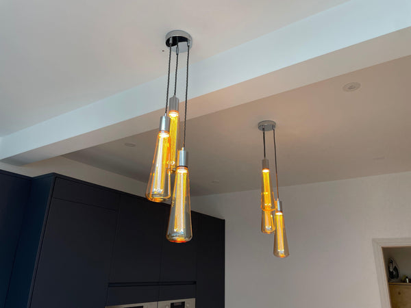 Triple Kinna Cluster Pendant Light