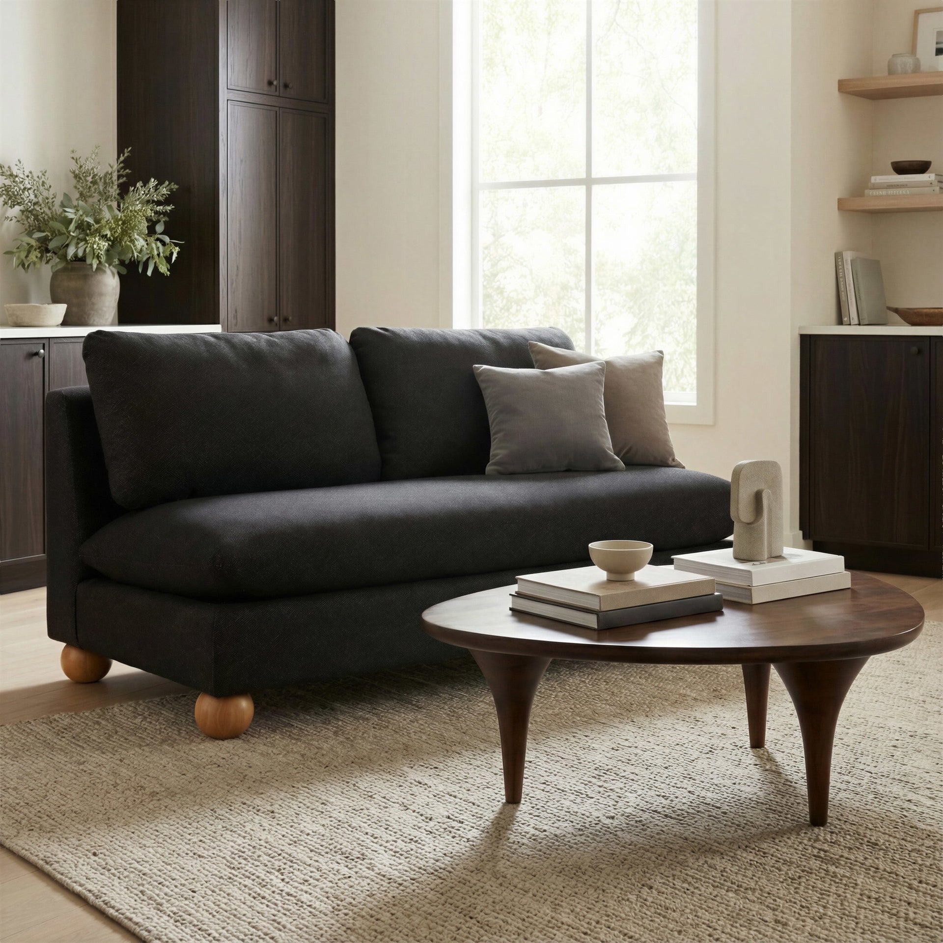 Spiker Coffee Table Walnut