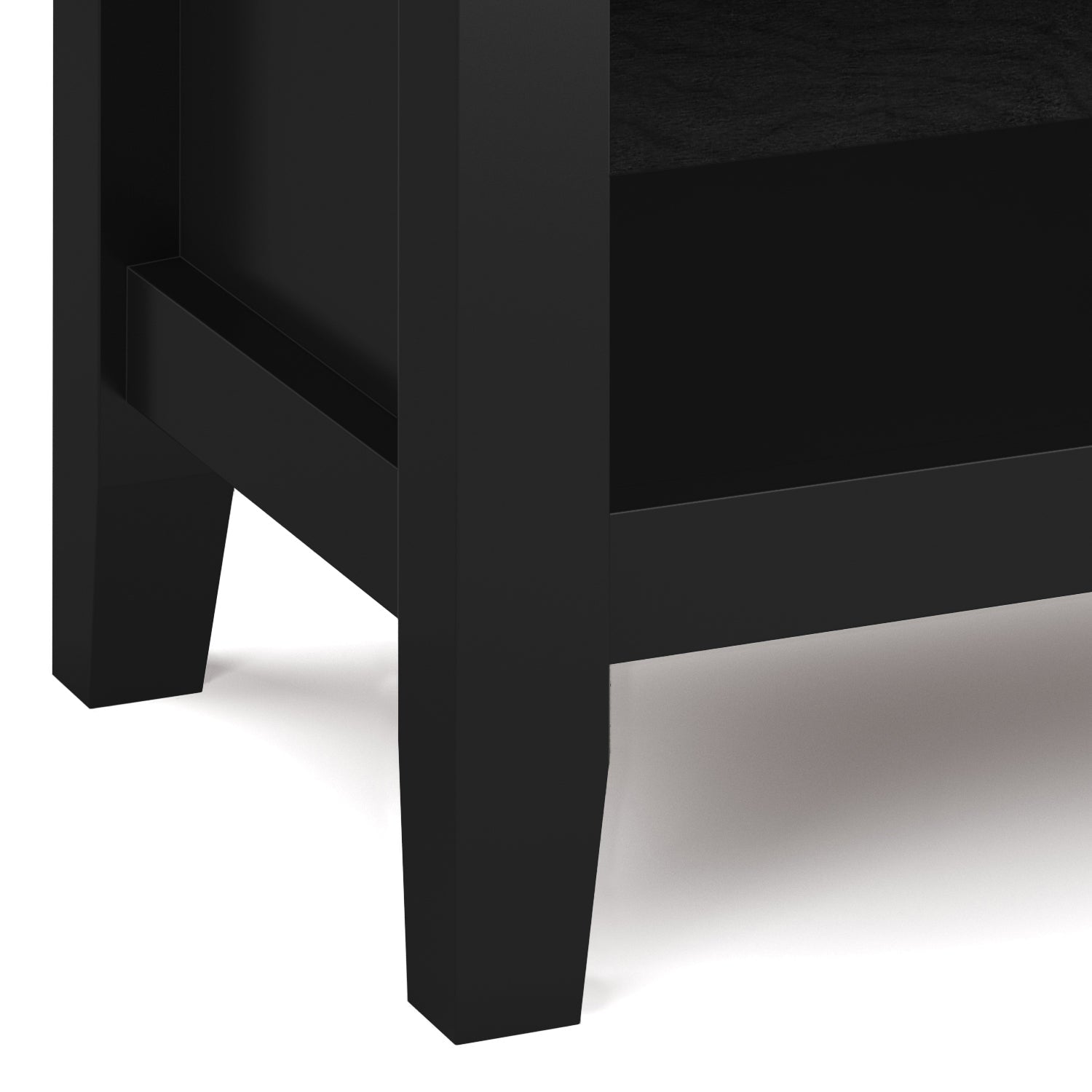Artisan 24 Inch Wide Solid Wood Bedside Table