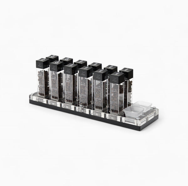 Premium Tubes Coffee Bean Cellars With Stand