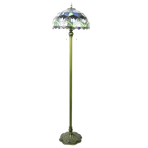 Tulip Stained Glass Tiffany Lamp - Floor Lamp