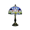 Mini Tiffany Lamp with Tulip Glass Design