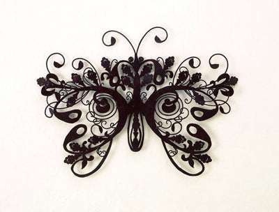 Iron & Tole Butterfly Wall Decor