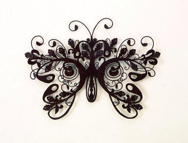 Iron & Tole Butterfly Wall Decor