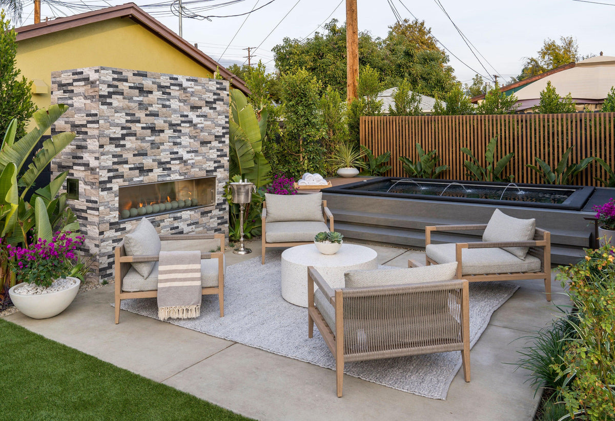 Tundra Gray Mix Ledger 3D Panel 6