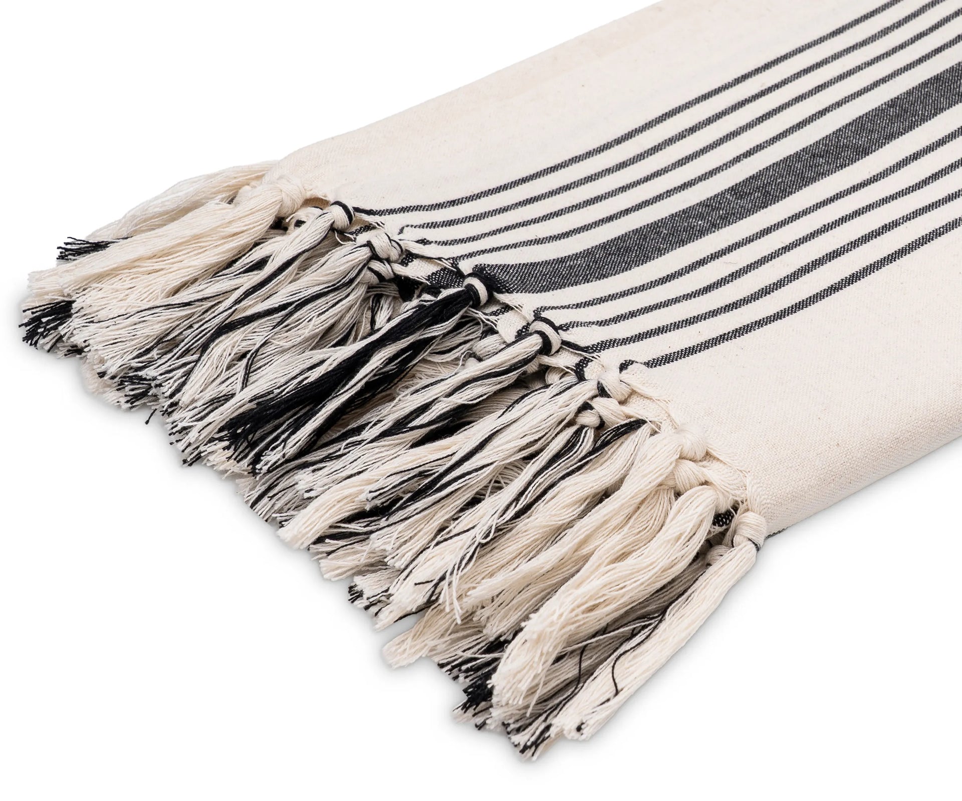 Black and White Striped Throw Blanket Soft, Stylish & Cozy